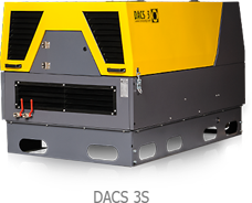 Купить Компрессоры передвижные серии DACS с производительностью 3,6 кубических метра в минуту Comprag