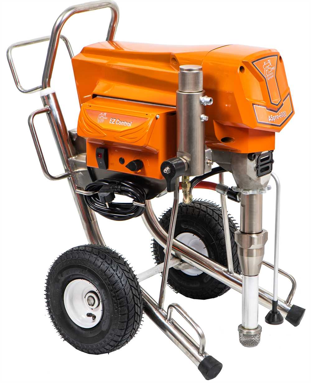 Купить ASPro-6000s окрасочный агрегат (аппарат) с коротким поршнем недорого ASPro