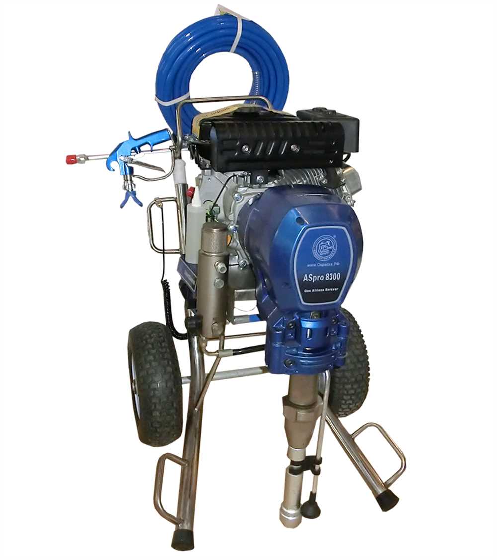 Купить ASPro-8300 бензиновый окрасочный аппарат недорого ASPro