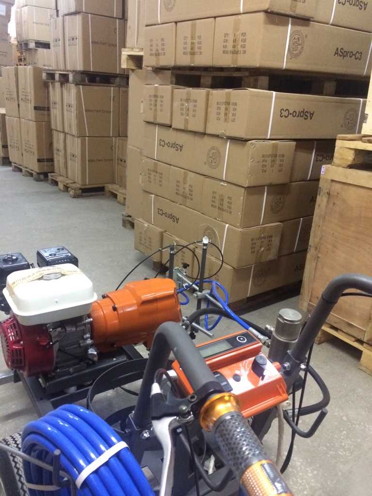 Купить ASPro-6000RL оборудование (агрегат) для дорожной разметки недорого ASPro