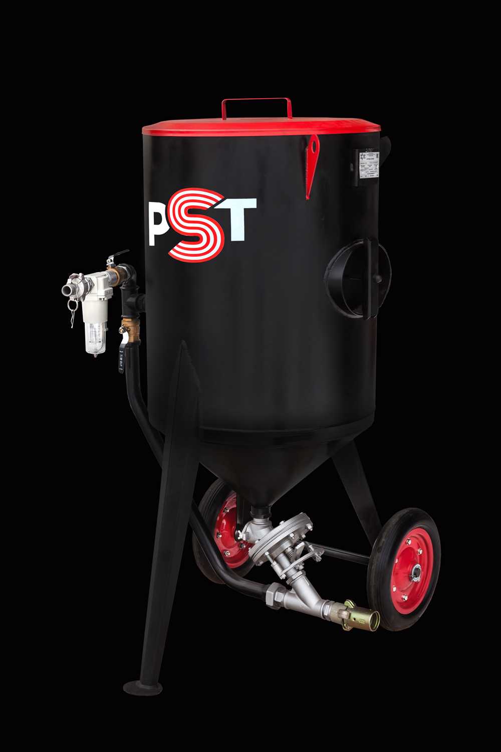 Купить Установка абразивоструйная напорная 75л/100л № 2 ПневмоСтройТехника