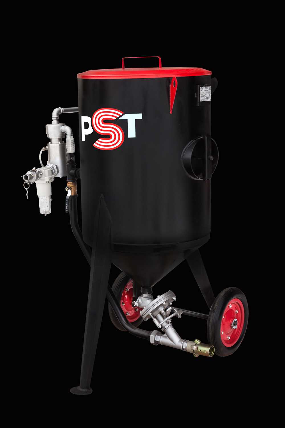 Купить Установка абразивоструйная напорная 75л/100л № 3 ПневмоСтройТехника