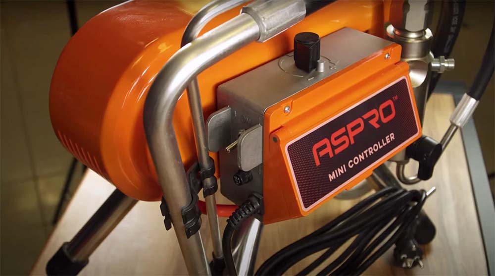 Правила ухода за окрасочным аппаратом ASPRO - Правило №1