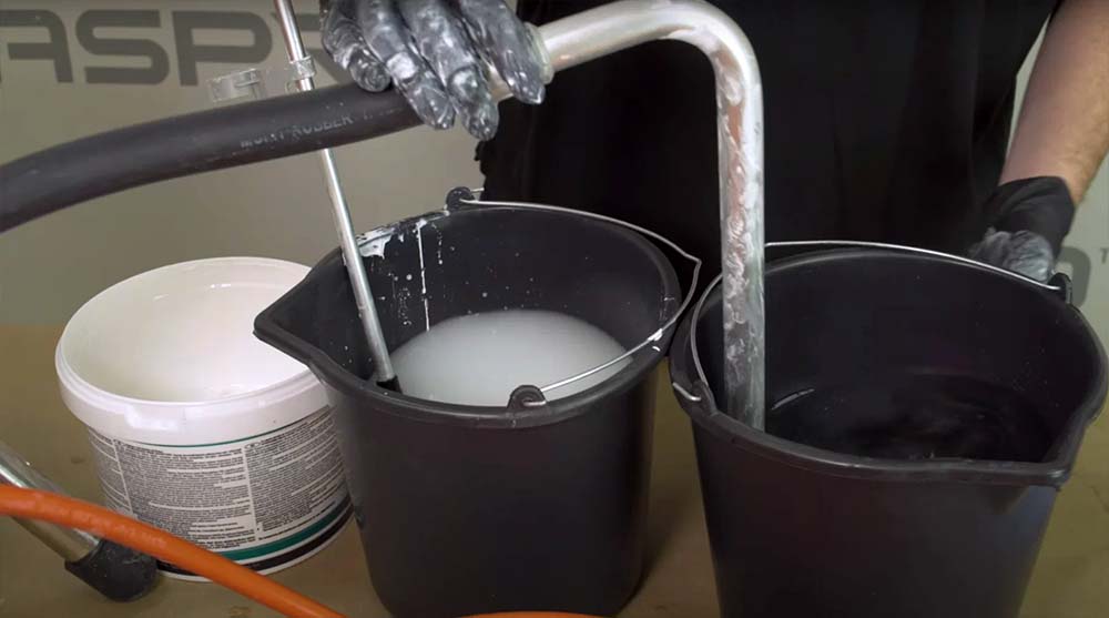 Правила ухода за окрасочным аппаратом ASPRO - Правило №4