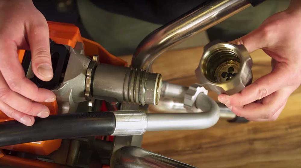 Правила ухода за окрасочным аппаратом ASPRO - Правило №6